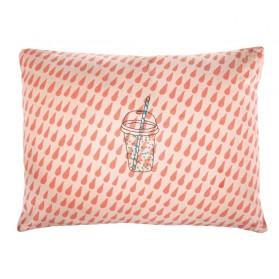 Drops - Embroidered cushion