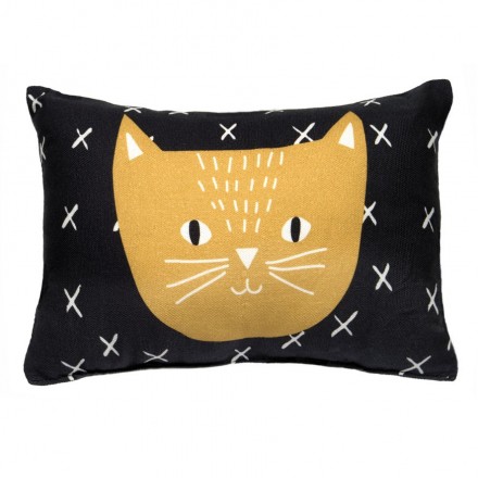 "Charlie the cat" mini cushion