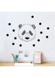Sticker tête de panda