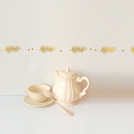 Wall Decal Border - Palme d'or