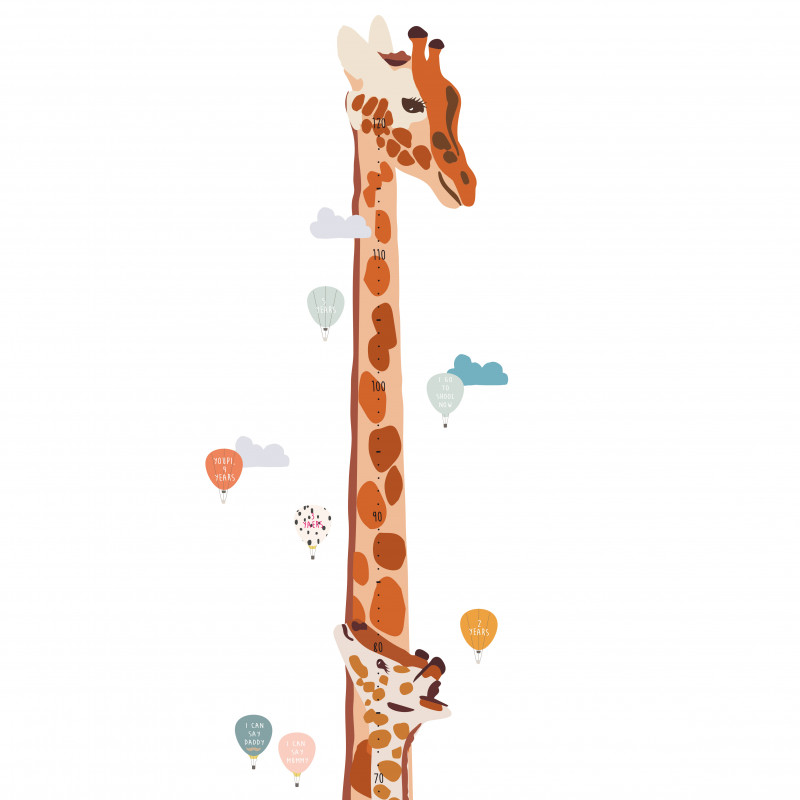 Sticker Toise Safari Mimi Lou Shop