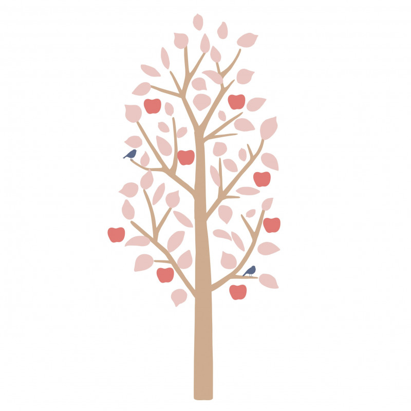 Small fruit tree stickers