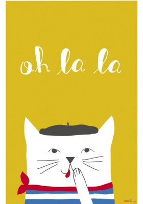 Affiche French cat