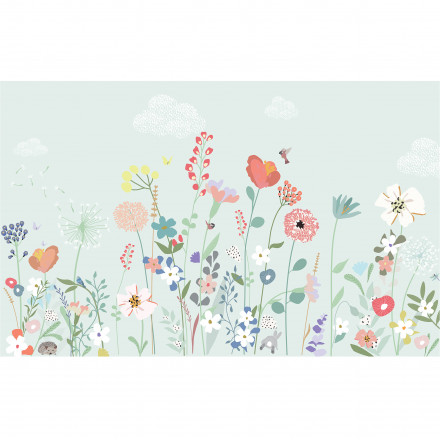 Papier peint XL - Fleurs des champs